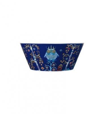 IITTALA  Bol noir blanc Taika  - bleu - 0,3l