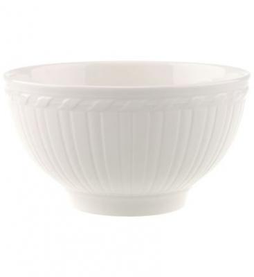 VILLEROY & BOCH Villeroy & Boch Cellini Bol, Porcelaine Premium, Blanc