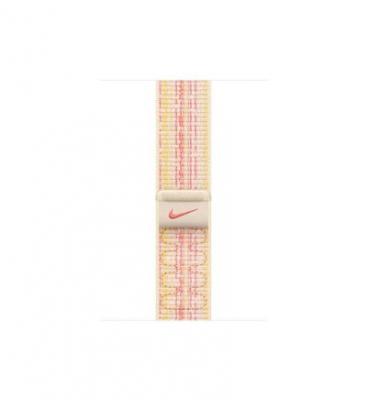 APPLE Bracelet  Watch 45mm Boucle Sport Lum. stel/rose