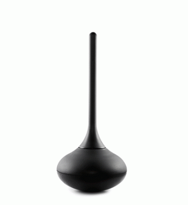 NORMANN COPENHAGEN  Brosse WC Ballo Noir H 50 x D 22 x &Oslash; 22 cm