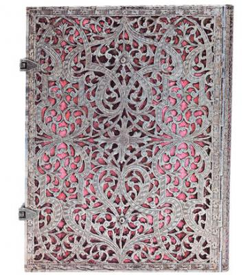 PAPERBLANKS Carnet Rose Tendre ultra lign&eacute; 240 pages
