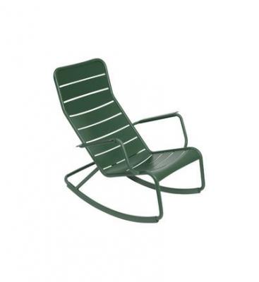 FERMOB  Chaise &agrave; bascule LUXEMBOURG - 02 vert c&egrave;dre