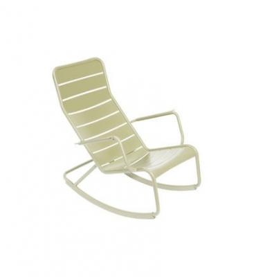 FERMOB  Chaise &agrave; bascule LUXEMBOURG - 65 vert tilleul