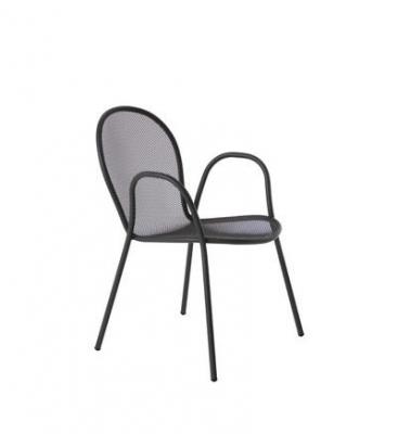 EMU  Chaise avec accoudoirs Ronda - noir