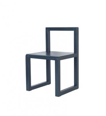 FERM LIVING Chaise pour enfant bleue Petit Architecte - 