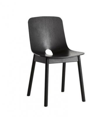 Chaise Mono noir - Woud