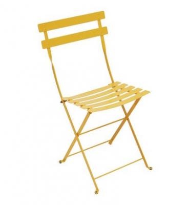 FERMOB  Chaise pliante BISTRO - 73 miel satin&eacute;