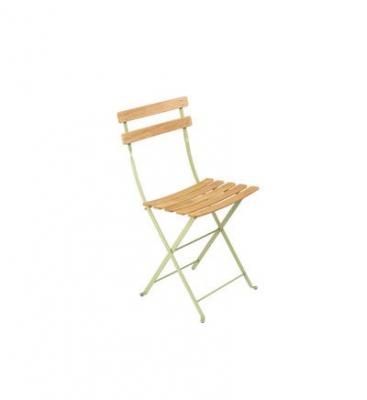 Fermob Chaise pliante BISTRO Naturel - 65 vert tilleul