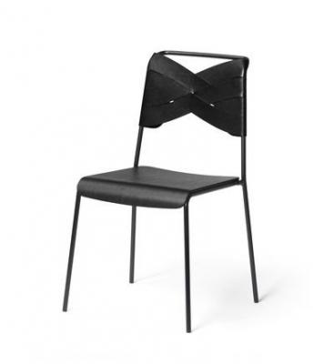 Design House Stockholm Chaise Torso  - assise noire / dossier noir