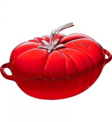 STAUB Cocotte tomate en fonte 25cm cerise  11712506