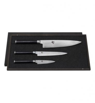 KAI  Shun Classic Knife Set Marron 