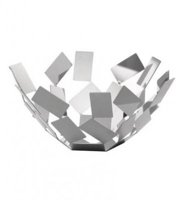 ALESSI Corbeille &agrave; fruits blanche en acier Clichy  Blanc 