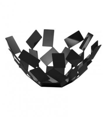 ALESSI SPA Corbeille &agrave; fruits noire en acier Clichy Alessi Noir Alessi