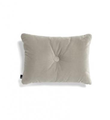Coussin en velours beige Soft Dot - HAY