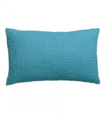 Coussin Maia Blanc 45x45 cm Gris Tourterelle