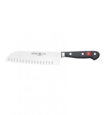 WUSTHOF Couteau &agrave; alv&eacute;oles Santoku Classic