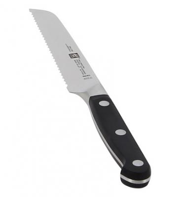 ZWILLING  Pro Couteau universel 13 cm, Tranchant en dents de scie