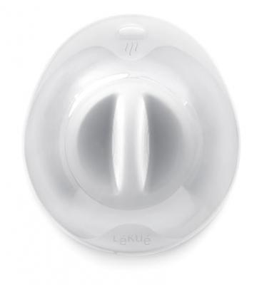 LEKUE Couvercle herm&eacute;tique multi-usages silicone platinium &Oslash;25 cm