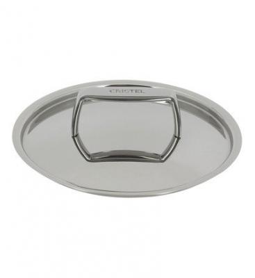 CRISTEL  K16Cpf Couvercle Inox a Anse Soudee 16 Cm Castel Pro