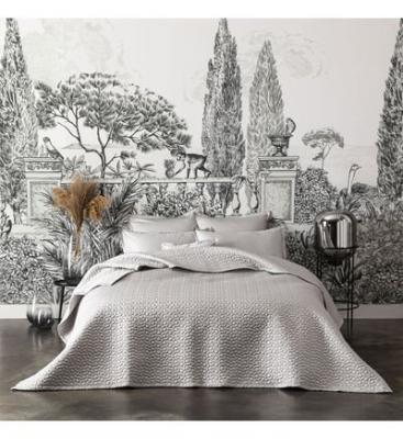 ALEXANDRE TURPAULT Couvre lit en satin de coton bio eclipse 260x240