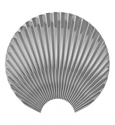 AYTM  - Crochet mural Concha, grand, argent