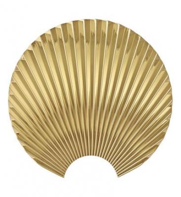 AYTM  Crochet mural Concha - gold - M