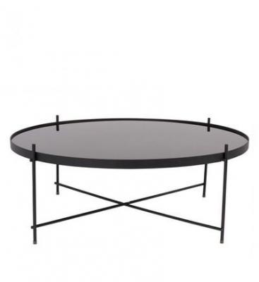 Zuiver - Table basse design ronde XXLarge - Cupid - Couleur - Noir