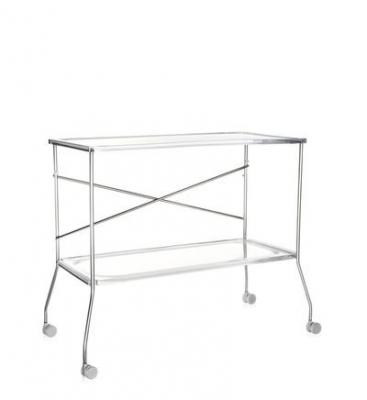 Kartell Desserte Flip - Verre clair