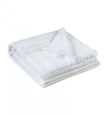 Vivaraise Drap hammam Cancun Neige 90 x 180 cm