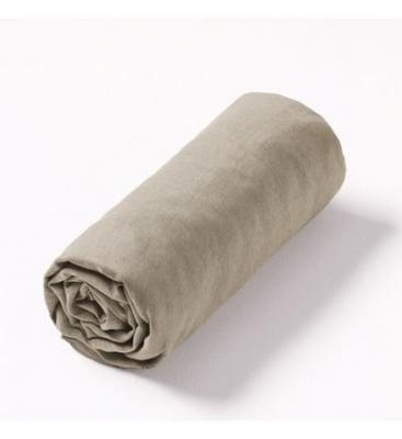 AM.PM Drap-housse lin lav&eacute;, Elina