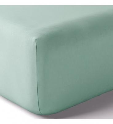 ANNE DE SOLENE Drap housse Drap housse Vexin 160x200cm cumulus Percale 80F