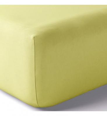 ANNE DE SOLENE Drap housse coton 90x190 cm zeste