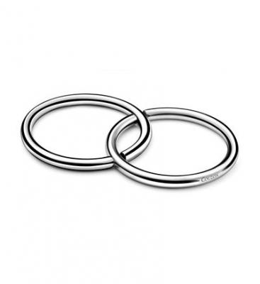 COUZON Duo - Dessous de plat anneaux Gris 