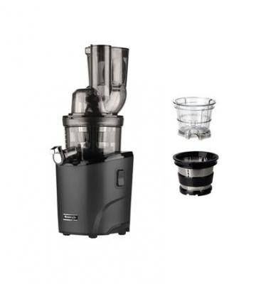 KUVINGS  - Extracteur de jus REVO830 + kit sorbet & smoothie - Double embouchure Syst&egrave;me de d&eacute;coupe automatique - Noir 