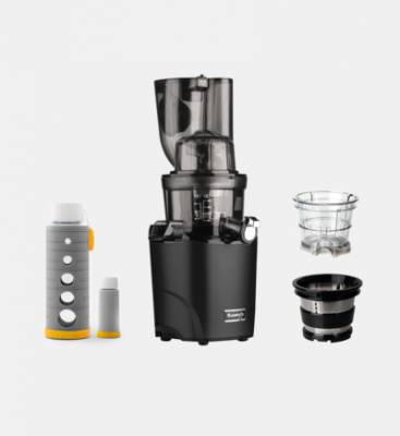 KUVINGS - extracteur de jus revo830 + kit sorbet & smoothie + gourde de conservation de jus sous vide - noir 