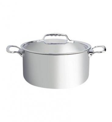 DE BUYER  Faitout Affinity avec couvercle - Inox - Diametre : 20 cm