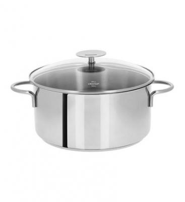 CRISTEL Faitout Mutine fixe 24 cm + couvercle