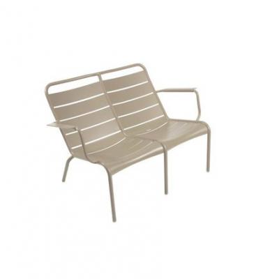 FERMOB  Fauteuil Duo LUXEMBOURG - 14 muscade