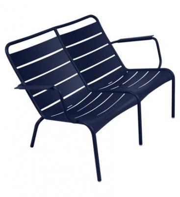 FERMOB  Fauteuil Duo LUXEMBOURG - 92 bleu abysse