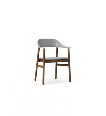 NORMANN COPENHAGEN  Fauteuil Herit  - Ch&ecirc;ne - gris