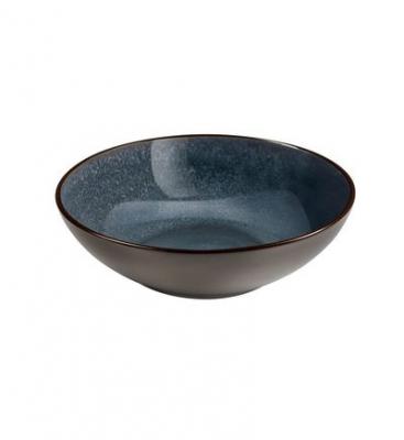 MEDARD DE NOBLAT Feeling Indigo - Coffret 6 assiettes salade et p&acirc;tes