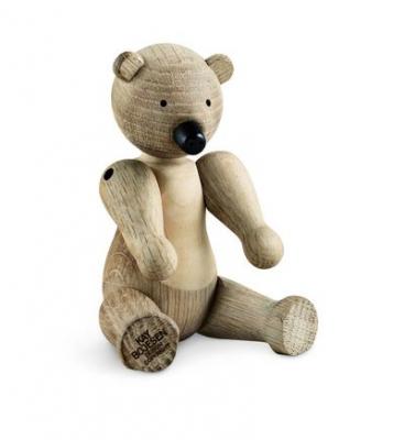 KAY BOJESEN Figurine en bois en forme d'ours Marron Kay-Bojesen