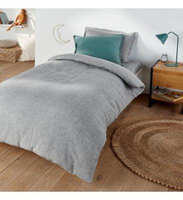 LA REDOUTE INTERIEURS Housse de couette en lin lav&eacute;, Linot