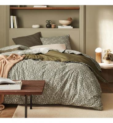 ESSIX Housse de couette en percale de coton Osmose 200x200 cm 