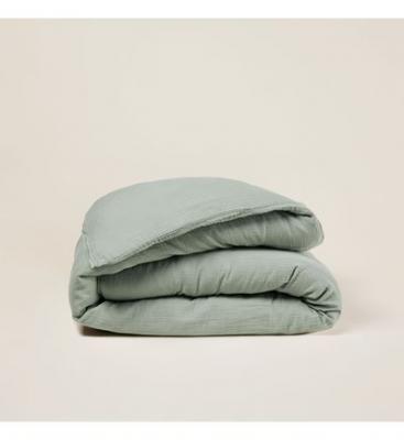 MADURA Housse de couette 260x240 cm  - Sauge - LOU - Sauge