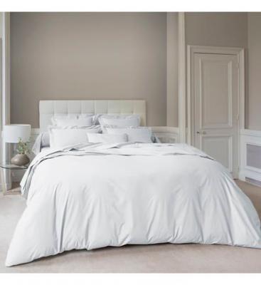 ANNE DE SOLENE Housse de couette Housse couette Vexin 200x200cm blanc Percale 80F
