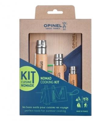 OPINEL  Picknick Knife Set Marron