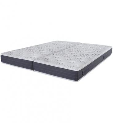  Matelas mousse 140x190 Madere - Mousse - Hauteur 24 cm - 3 zones - Soutien ferme