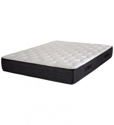 EBAC Matelas 140x190 Reno - Ressorts ensach&eacute;s - Hauteur 25 cm - Tr&egrave;s ferme