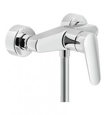NOBILI Mitigeur de douche nu avec limiteur de d&eacute;bit BLUES laiton chrom&eacute;